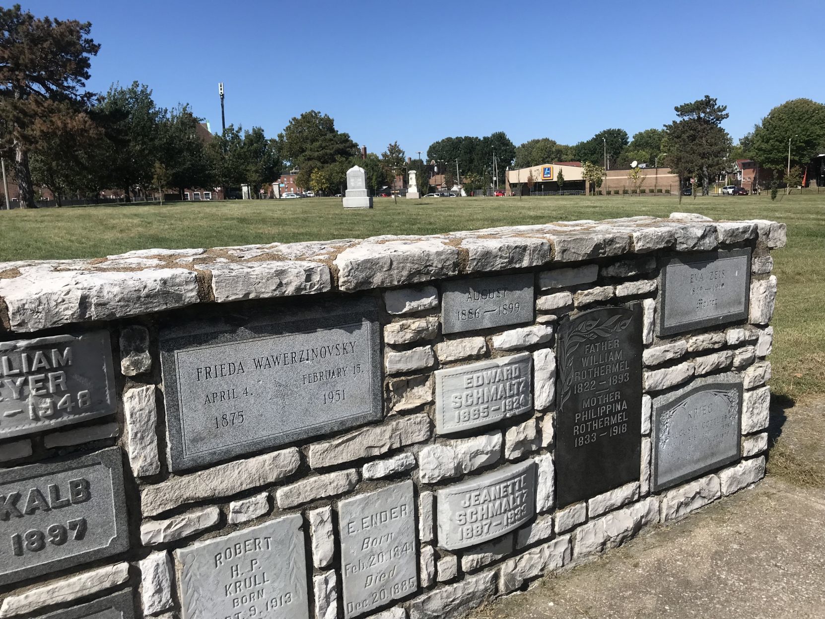 Old St. Marcus Cemetery at St. Marcus Park